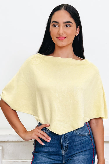 Shout It Out Poncho Top - 4 Colors!