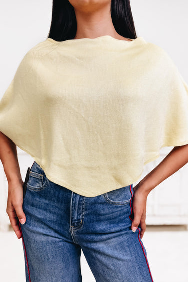 Shout It Out Poncho Top - 4 Colors!