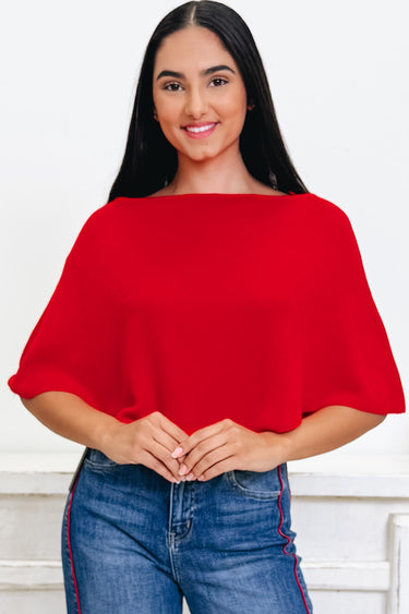 Shout It Out Poncho Top - 4 Colors!