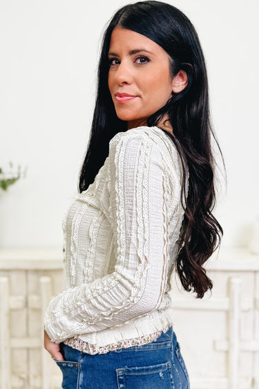 Amazing Lace Top - 2 Colors!