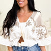 Sassy Flex Floral Crochet Top - 2 Colors!