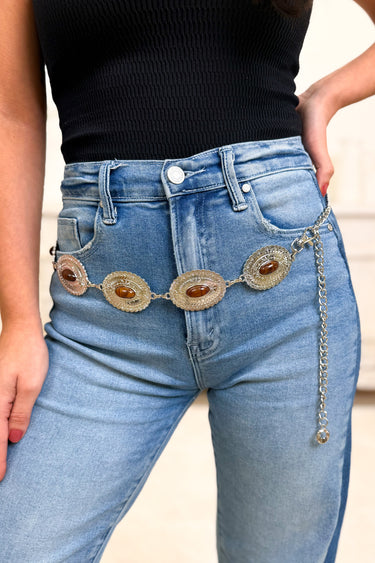 It's Vintage Metal Chain Belt - 2 Colors!