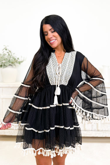 The Josie Fringe Dress - 3 Colors!