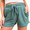 Just Got Better Lounge Shorts - Eldergreen