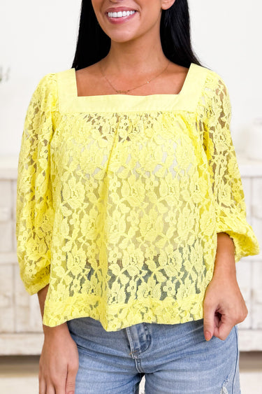 Sweet Little Love Lace Top - 2 Colors!