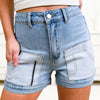 Pretty Little Denim Shorts - Light Wash