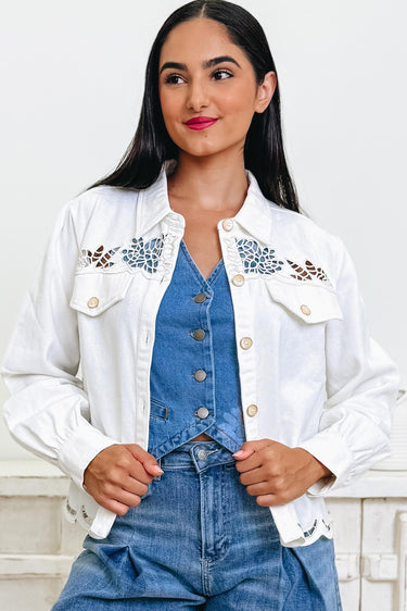 Meant To Be Scalloped Jacket