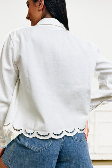 Meant To Be Scalloped Jacket