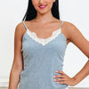 Light & Bright Tank Top - Sea Blue
