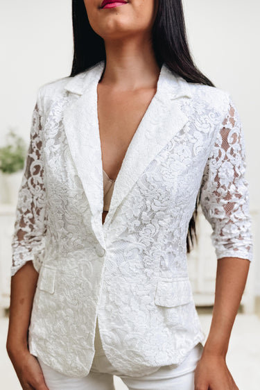 Love In Lace Blazer - 2 Colors!