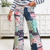 Petal Pop Patchwork Pants