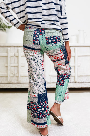 Petal Pop Patchwork Pants