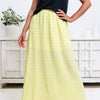 Honolulu Breeze Maxi Skirt - Yellow