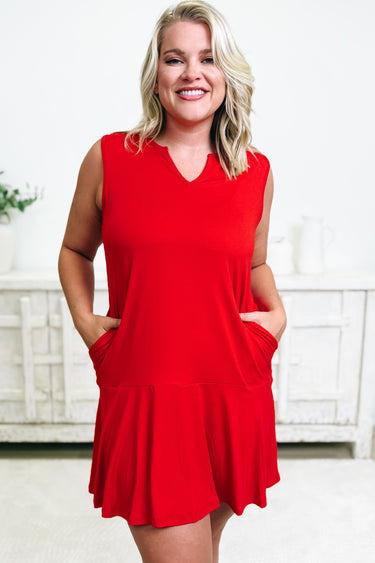 Split Decision Dress - 3 Colors!
