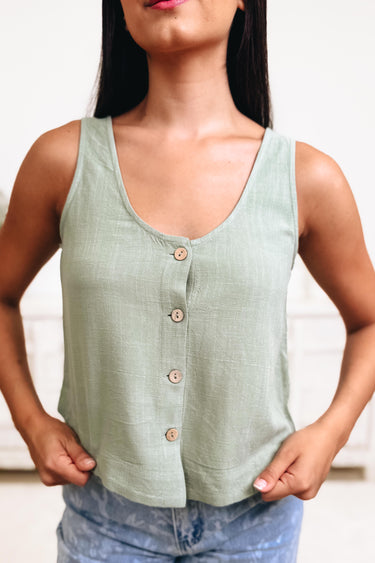 Truly Set Apart Button Down Top - 2 Colors!