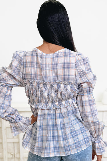 New Level Of Greatness Plaid Top
