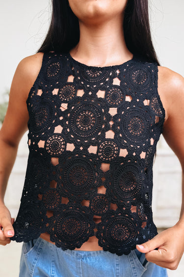 Merry Go Round Crochet Top