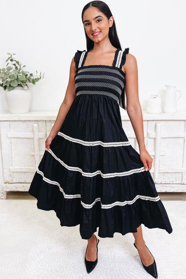 The Sway Of The Ocean Smocked Dress