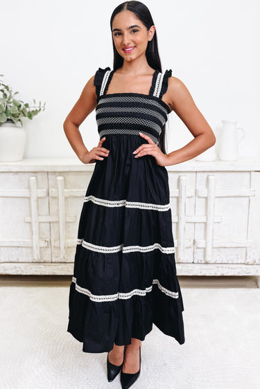 The Sway Of The Ocean Smocked Dress