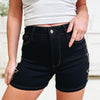 Glitz & Giddy Up By Judy Blue - Star Studded Shorts