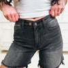 Double Dutch By Judy Blue - Denim Shorts - Black