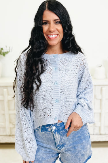 Appreciate The Breeze Crochet Cardigan - 2 Colors!