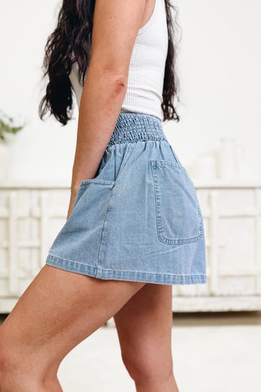 Light & Lovely Denim Shorts - 2 Colors!