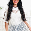 Sweet & Sporty Lace Top - 4 Colors!