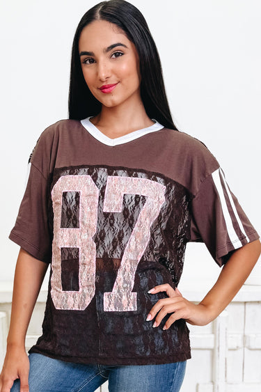 Sporty & Freeing Lace Top - 3 Colors!