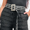 Caity Lynn Rhinestone Belt - 2 Colors!