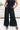 Laced To Embrace Floral Pants - Black