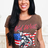 Wild West American Cowboy Graphic Tee