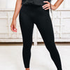 Game On Stripe Leggings - Black