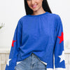 4th Of July Star Patch Top