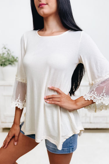 Elegancy Precision Lace Top - 3 Colors!