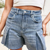 Keep It Neat Pleated Shorts - 2 Colors!