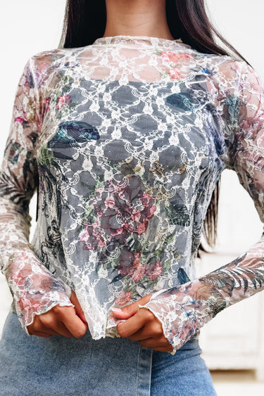 On The Scene Floral Top