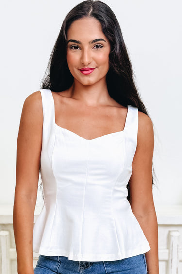 On Ponte Peplum Top - 4 Colors!