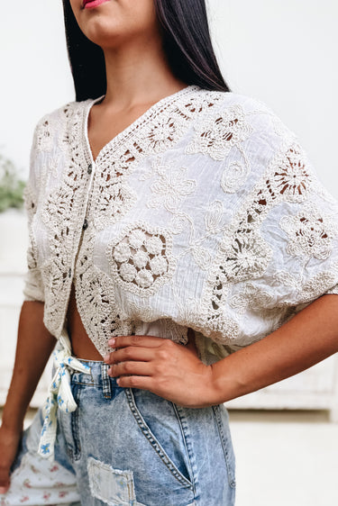 Layered Serenity Lace Cardigan - 2 Colors!
