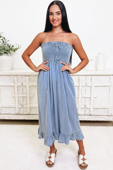 Fun In The Sun Denim Dress