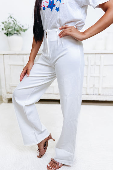 Top Of Class Pants - Off White