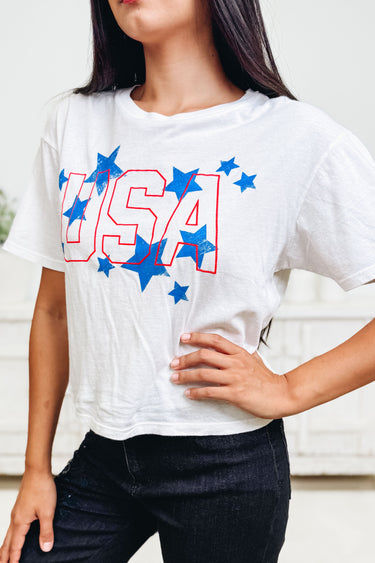 USA Star Graphic Tee - 3 Colors!