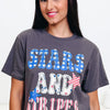 Stars and Stripes Graphic Tee - 2 Colors!