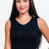 Scoop Then Score Ribbed Tank Top - 8 Colors!
