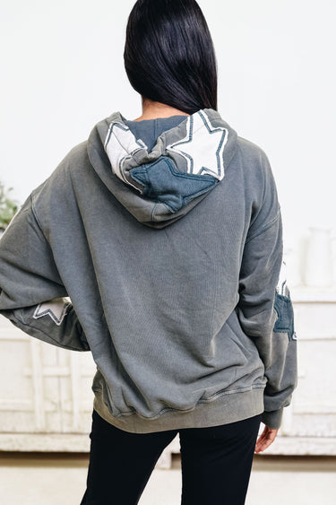 The Real Star Hoodie - Denim Blue