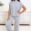 In Need Of Comfort Ribbed Pants Set - 2 Colors!