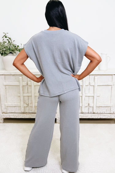 In Need Of Comfort Ribbed Pants Set - 2 Colors!