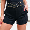 Chains & Thangs Shorts - Black
