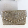 Shine & Rhinestone Envelope Clutch - 2 Colors!