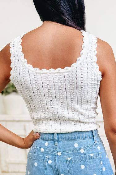 Pearl Drop Tank Top - 2 Colors!